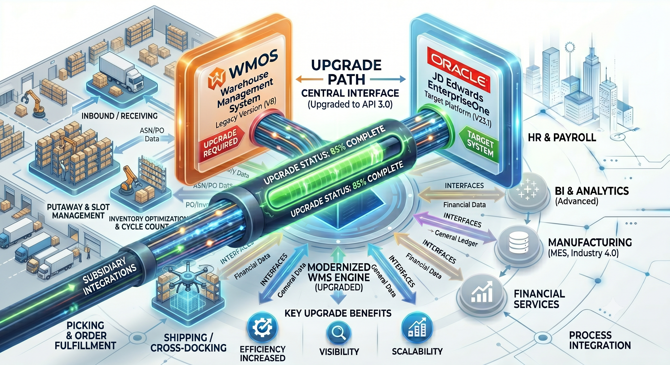 DHL WMOS Upgrade Implementation